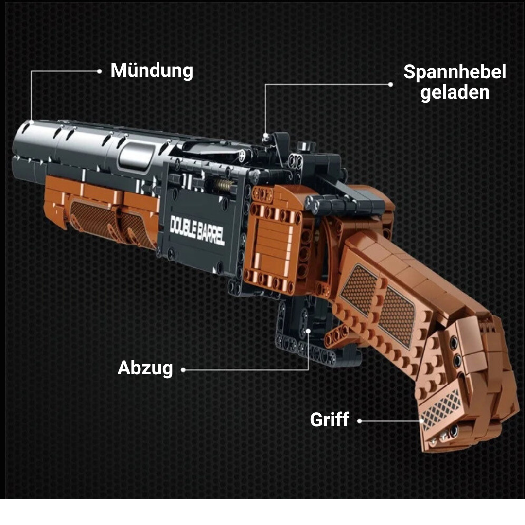 BrickBlaster Double Barrel Shotgun ™